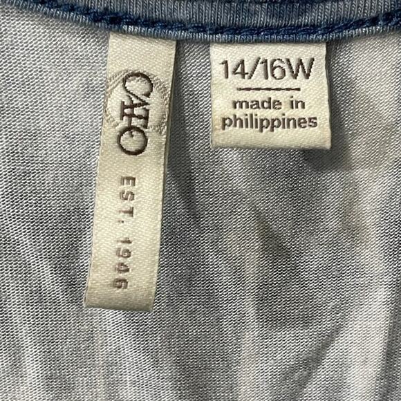 Cato Tie Dye Tank‎ Top - Picture 3 of 5